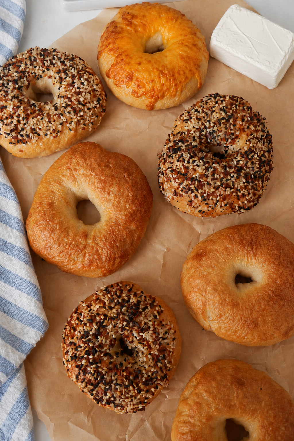 Classic Sourdough Bagels — homemade sourdough recipe